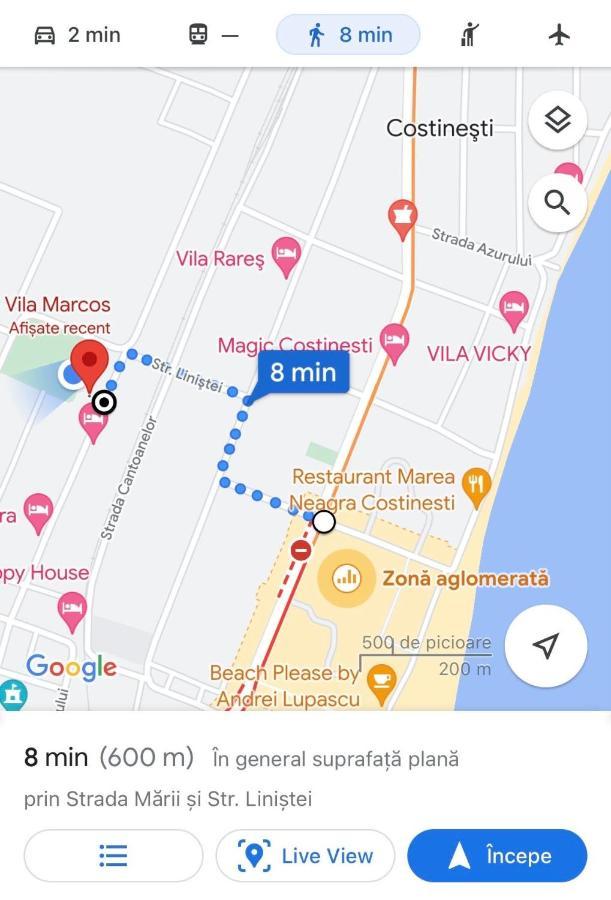 Marcos Hotel Costinești Kültér fotó
